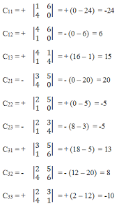 Menghitung determinan matriks ordo 4x4. Minor Kofaktor Matrik Kofaktor Dan Adjoin Matrik Harianja Uniks
