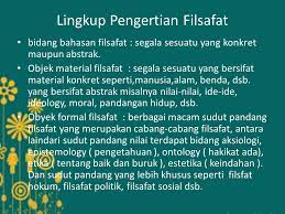 Definisi filsafat secara etimologi (inggris : Filsafat Sebagai Kerangka Berfikir Ppt Download