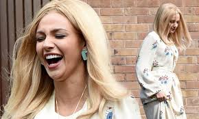 Michelle Keegan channels 70s glam