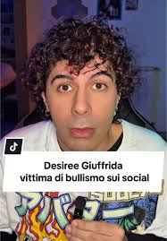 Desiree Giuffrida, la nota tiktoker, vittima di bullismo sui social.