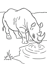 Keep your kids busy doing something fun and creative by printing out free coloring pages. Kids N Fun Com 17 Coloring Pages Of Rhino