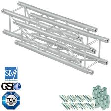 Von punkt zu punkt bis 500 / f33 3 punkt traverse 500 cm. Alutruss Quadlock 6082 500 4 Punkt Traversen Set 2 X 50cm Ebay