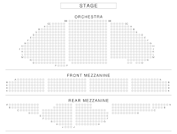 Ambassador Theatre Seating Chart View From Seat New York