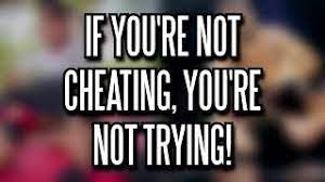 If You Re Not Cheating You Re Not Trying Brandon Kesler Youtube