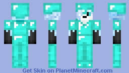 Diamond and netherite armors protect the player from . Fake Diamond Armor Minecraft Skin