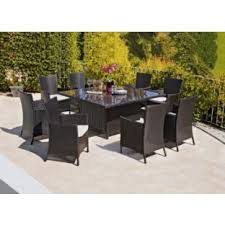 Buy Bali 8 Seater Rattan Effect Patio Furniture Set Brown At Argos Uk Avail Coupon Code Garden Table And Chairs Patio Furniture Sets Outdoor Furniture Sets