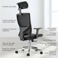 Ne manquez pas de découvrir toute l'étendue de notre offre à prix cassé. Chaise De Bureau Ergonomique Wevalley Rt10 A Lombaire Et Accoudoir Reglable Capacite Maximal De 150 Kg Noir Achat Prix Fnac