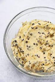 Next add milk, and now flour a bit at a time until it looks like a cookie dough. Chocolate Chip Cookies Without Brown Sugar
