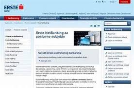 My team is working intensively to bring me back on track. Netbanking Erste Banka Vasa Erste Banka