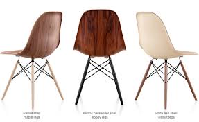 Eames Molded Wood Side Chair With Dowel Base Hivemodern Com