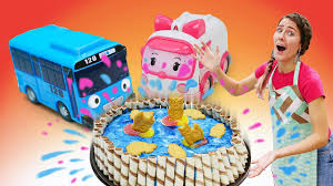 Gracias, las reparare para el cumpleaños de mi hija….serán varias, espero me queden bien. Una Tarta De Colores Para El Cumpleanos De Tayo Recetas Sencillas Cocina Para Ninos Youtube