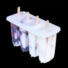 Cool gear ice pop tray 4 molds with 4 caps bpa free. Ice Popsicle Maker 4 Holes Ice Cream Maker Mold Plastic Popsicle Mould Kitchen Diy Ice Cream Mold Buy At A Low Prices On Joom E Commerce Platform