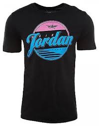 Black Blue And Pink Nike Shirt Nike Jordan Friendly Skies T Shirt Mens 725018 011 Black Blue Pink Tee Size M Mens Shirts Sky T Shirts