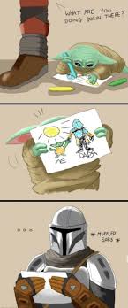 Mando Dada Comic Star Wars Memes Star Wars Jokes Star Wars Humor