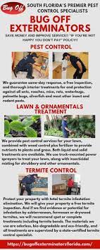 Contact us for a free inspection and quote today!!! Bug Off Exterminators Florida Bugoffexterminatorsflorida Profile Pinterest
