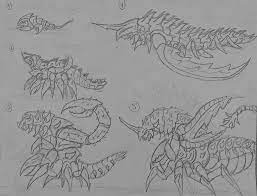 Monsterverse Destroyah By Https Www Deviantart Com Toonholt On Deviantart Dragon Art Monster Drawing Mythological Characters