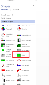 Resizing A Grid Shape In Microsoft Visio 2013 Super User