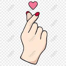 Dedo Dibujado A Mano De Dibujos Animados Viento Que Corazon Png Imagenes Gratis Lovepik