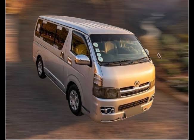 2007 Toyota HiAce GL H200 Abadula Van, AI generated