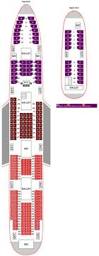 Virgin Atlantic Boeing 747 400 Premium Economy Seating Plan