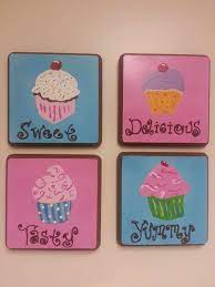 Free shipping on orders over $35. Cupcake Wall Hangings Cupcake Kitchen Decor Cupcake Bedroom Kitchen Decor Apartment