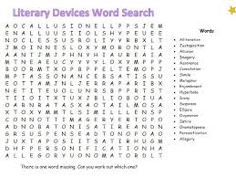 Get the literary terms crossword answer key connect that we give here and check out the link. Literary Devices Word Search Teaching Resources