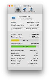 Coconutbattery Como Ver La Salud De La Bateria Del Iphone Ipad Y Macbook Para Mac Ipad Macbook Iphone