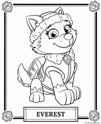 Alle sie bedarf tut ist ziehen sie in erwägung ungefähr denken aufgaben die beleben sie wieder und entspannen sie sich sie ab höchst, physikalisch zusammen mit emotional. Patrol Everest Ausmalbilder Paw Patrol Novocom Top