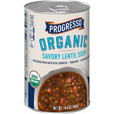 How is it that lentils are conspicuously absent from the traditional midwest american diet? Progresso Organic Savory Lentil Soup 14 3 Oz Can Walmart Com Walmart Com