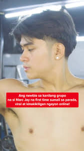 Ang newbie sa kanilang grupo na si Marc Jay na first time sumali sa parada,  viral at kinakikiligan ngayon online! #KMJS