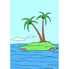 But like many things in drawing, it's. How To Draw An Island Really Easy Drawing Tutorial