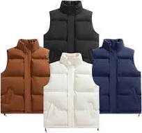Winter Autumn Cotton Padded Vest Sleeveless Jacket Men ...