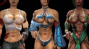 Mortal Kombat 9: Female Costume Destruction mod | Nude patch