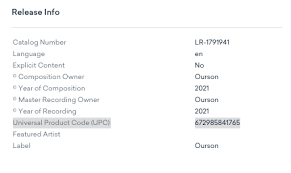 Where Can I Find My Upc And Isrc Codes? – Your Landr Resources