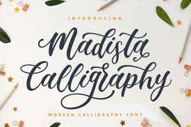 But as generic as this may sound, there are dozens of calligraphy styles you can choose from. Madista Calligraphy Font Ifonts Xyz