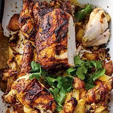 Jamie Oliver S Roast Tikka Chicken Roast Chicken Recipes Recipe Jamie Oliver Recipes Roast Chicken Recipes Recipes