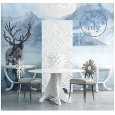 Your First Glimpse Of Oly S New High Point Display Hpmkt Olystudio Including The Tyrol Armoire And Lyra Dining Cha Home Decor Lights Oly Studio Dining Table