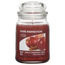 Yankee Candle Apple Cider Cinnamon Large Jar Apple Candles Yankee Candle Cinnamon Cider