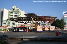 The bus stop of the penang international airport is to the left when u come out from the building. Weld Quay Jetty Bus Terminal