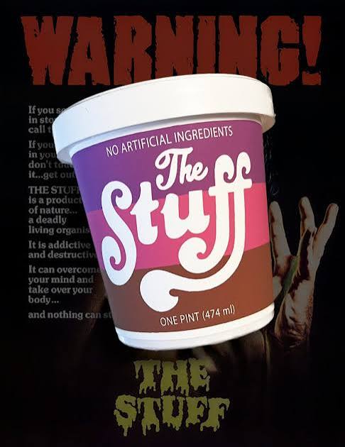 The Stuff Pint Container Movie Prop Dessert Horror 1985 VHS - Etsy