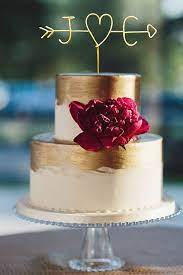 Rustic Cake Topper Wire Cake Topper Arrow Initials Cake Topper Personalized Cake Topper Rustic Chic Name Cake Topper Wedding Rustic Cake Toppers Wedding Cake Toppers Mini Wedding Cakes