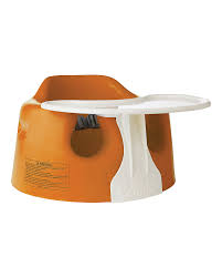 Bumbo Bumbo Baby Floor Seat With Tray Orange From 3 Months Old Unisex Bambini