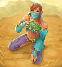 g-gerudo link fanart (he's so pretty ahhh) : r/Breath_of_the_Wild