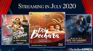 Netflix, hulu, and amazon prime video all offer a mix of original content and reruns. Streaming In July 2020 Dil Bechara Raat Akeli Hai Lootcase And More Entertainment News The Indian Express