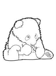 Moeder rode panda wandelingen met baby. Panda Schattige Baby Dieren Kleurplaten Coloring And Drawing