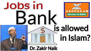 Working In The Banking Sector Is Allowed Or Not In Islam Dr Zakir Naik Islam Banking This Or That Questions
