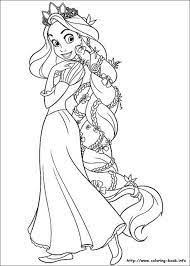 Coloring Pages Disney Princess Coloring Pages Tangled Coloring Pages Rapunzel Coloring Pages