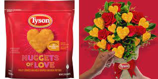 More images for heart shaped chicken nuggets » Tyson Has Heart Shaped Chicken Nuggets For Valentine S Day