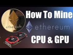 This means you launch it either from a windows command prompt or linux console, or create shortcuts to can i cpu mine? How To Mine Ethereum On A Windows Pc Cpu Gpu How To Mine Ethereum Easily Bitcoin Mining What Is Bitcoin Mining Bitcoin Mining Rigs