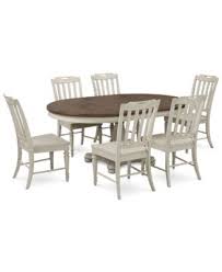 Barclay Expandable Round Pedestal Dining 7 Pc Set Round Dining Pedestal Table 6 Side Chair Round Pedestal Dining Side Chairs Dining Upholstered Side Chair